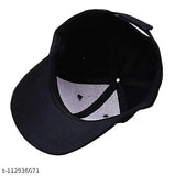 White cotton baseball cap with 2 packs of wafers, casual wear accessory from India