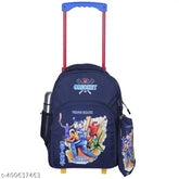 Light blue waterproof cricket bag for kids, polyester net travel trolley by Indian Riders (25L)