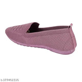 Synthetic textured ballerinas in premium trendy casual styles for women and girls - India