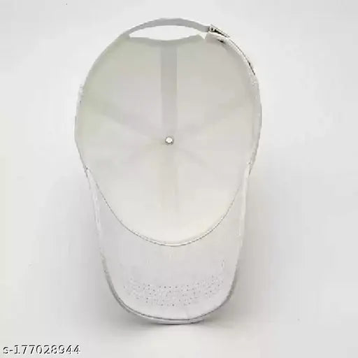 Adjustable cotton embroidered baseball caps for men & boys, self-designed in India