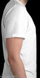 Nylon striped A-Lifeline T-shirt for men and women, under 149, short sleeves, printed design