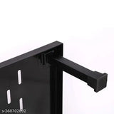 Stainless steel MKHOME microwave oven stand, fits all sizes & brands (30L), rust-resistant kitchen accessory for improved storage