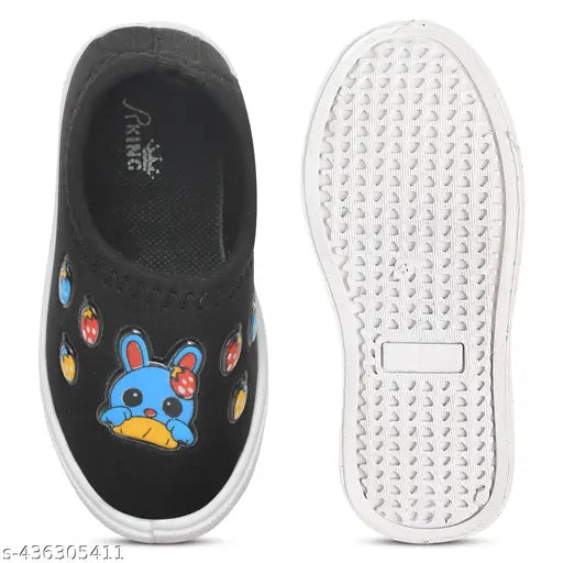 Brown PVC baby shoes combo: Adaptable clogs for boys (18-24M) and girls (2-5Y), vibrant design, Velcro fastening, comfortable fit