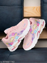 Pink PVC shoes for girls, lace-up style, casual and sporty footwear for daily wear (size: 2-5 years), Made in India