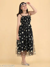 Printed net sleeveless 407 BABY top for 9-10 years children's fashion, India origin