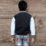 Colorblocked polyester kids jacket, long sleeves with mesh inserts and side pockets. Available in sizes for ages 4-9 years from India