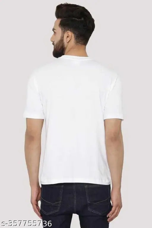 Royal Enfield Big Size printed pure polyester t-shirt, classic design on short sleeves, size: XL (India)