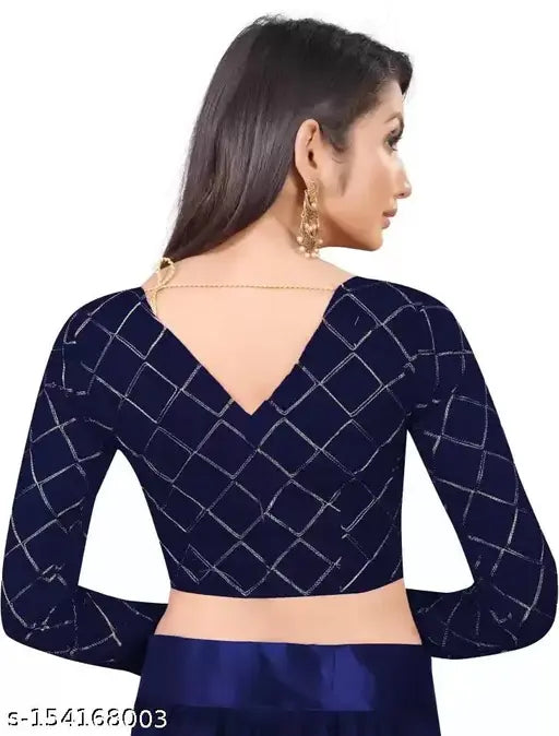 Ethnic motif satin and net Chokadi Bindi 001 lehenga choli with jari embroidery, paired with a lace dupatta. Semi-stitched Indian fashion, handcrafted in India