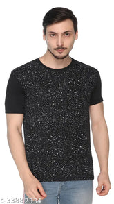 Round neck cotton blend t-shirt, printed with Shaun Men logo, short sleeves, available in sizes M, L, XL, XXXL, 5XL