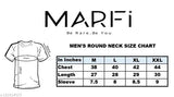 Premium quality 100 cotton R-neck t-shirt by Marfi Mens, vibrant print design on short sleeves