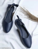 Black synthetic bellies footwear for women - trendy, lightweight, open back design, indoor/outdoor wear