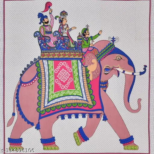 Pink cotton double printed flat bedsheet, durable and breathable, perfect for summer