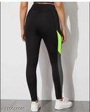 Stretchable striped net yoga gym track pants for women's free size 28-34 inch - stylish, comfortable, and breathable sports jeggings for workouts