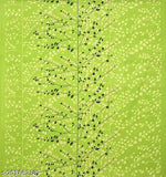 White and vibrant floral 100% cotton Jaipuri double bedsheet with 2 pillow covers, ideal for summer - VNV Creation