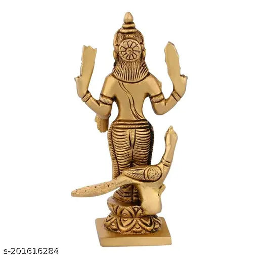 ShreeYaash brass Lord Murugan statue, intricately detailed, 5 inches tall, exquisite figurine for home altars