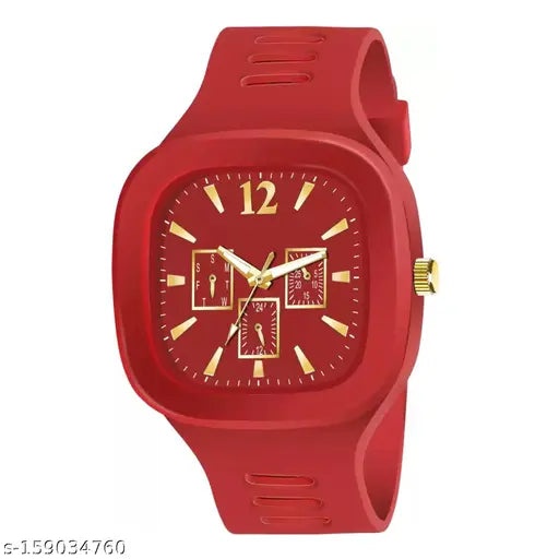 Multicolor Pack of 2 Durable Analog Watches for Men & Boys, soft interior band, perfect gift option, Green Scapper collection, stylish accessory