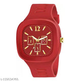 Multicolor Pack of 2 Durable Analog Watches for Men & Boys, soft interior band, perfect gift option, Green Scapper collection, stylish accessory