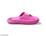 Cartoon EVA slippers for kids: vibrant indoor bath shoes in multiple sizes (9-8 years)