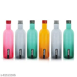 Multicolor 1000ml plastic water bottle set by Bansal Group, perfect for everyday use, food-grade and BPA free