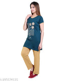 Cotton blend DG night suit, printed net pattern, short sleeves pyjamas in various sizes, ideal for hot, humid summers - Indian origin