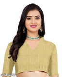 Black Chiffon Saree with Brocade Separate Blouse, ready-to-wear Indian saree new collection