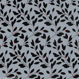 Soft cotton botanical printed, machine washable double sized elastic bedsheet with 2 pillow covers - Indian craftsmanship