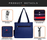 Solid polyester 15L shoulder bag for casual travel, office, or party. Versatile design with 2 compartments and waterproof material