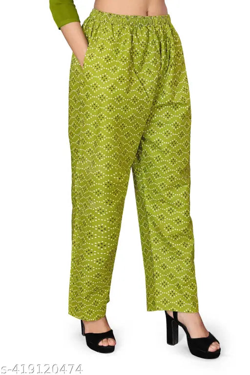 Comfy women's pure cotton top & pyjama set, printed net attire, 3/4th sleeve, country of origin: India