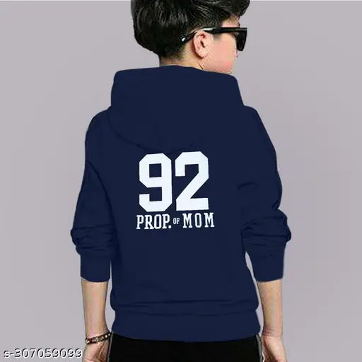 Viitor Boys cotton printed sweatshirt, softest combed cotton for kids comfort, fun colors, long sleeves