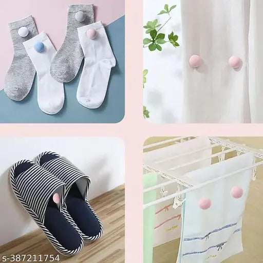 Durable cotton quilt pins with safety design, suitable for quilts, blankets, etc., easy to use and prevent slipping. (Set of 4)