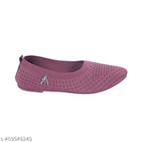 Synthetic slip-on ballerina for girls, stylish and lightweight, made in India