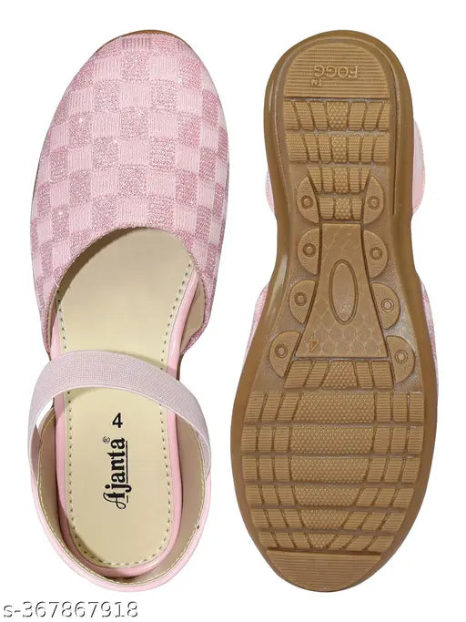 Synthetic PVC slip-on Ajanta Kid Belly EK1003, vibrant footwear for kids aged 5-12 years