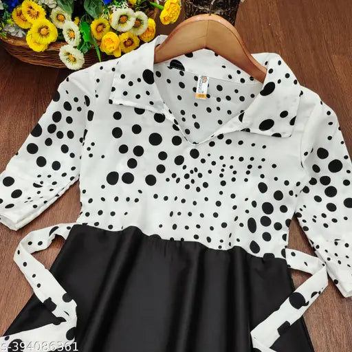 New black crepe floral printed maxi dress for girls, high-quality party wear design