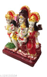 Multicolor polyresin Lord Shiva Parivar statue with Kartik idol, Ashish Collection, 12cm. Decorative Pooja Mandir item or showcase decoration for home or office. Indian-origin religious idol brings wealth, health, peace, and happiness