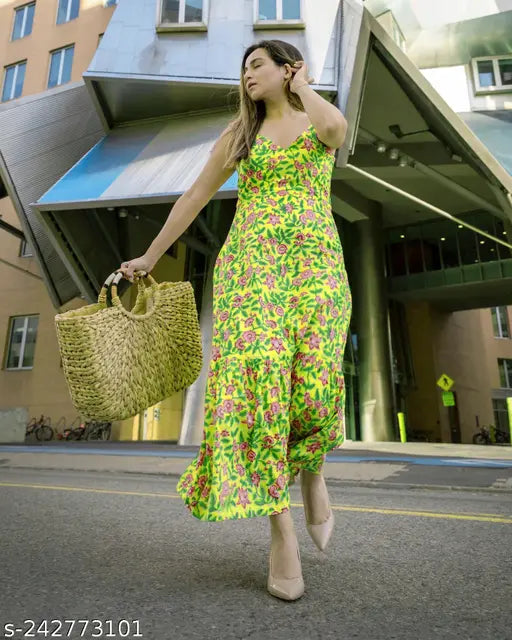 Stylish printed sleeveless dress kurta, vibrant Indian fashion for women, XS-XXXL sizes