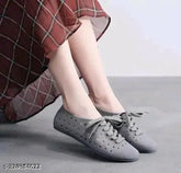 Stylish waterproof PU bellies ballerinas - Indian ethnic lace-up sandals for women and girls