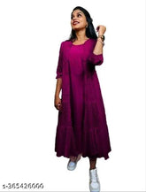 Georgette fabric, woven lines jacket kurta - three-quarter sleeves, Indian fashion on affordable rate