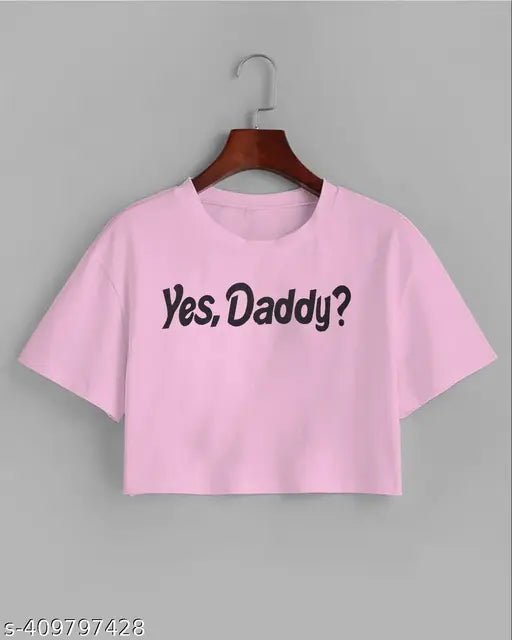 Pink Yes Dady 99 cotton blend short sleeve shirt, printed net pattern on front, size S (bust 33in), origin India
