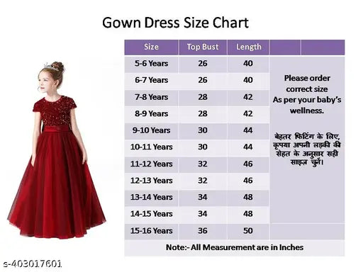 Embellished velvet and net party dress for girls aged 5-9, short sleeve embroidered design, India origin