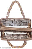 Multicolor faux leather clutch, stylish and fashionable women's accessory from A to Z collection