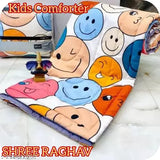 Pastel Glace Cotton Single Kids Comforter with Cartoon Print, ultra-lightweight & machine washable