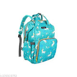 Unicorn-themed kidsify diaper backpack, large capacity travel maternity bag with water-resistant polyester. Multi-functional design for easy baby care organization and quick access to essentials like wipes and bottles