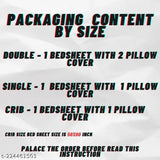 100% cotton Jaipuri print double bedsheet, 2 pillow covers - Rajasthani style for adult mild winter use, India origin