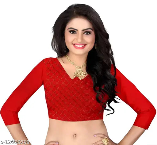 Embroidered taffeta silk lahenga set with net dupatta, semi-stitched, India" (106 characters)