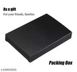 Stainless steel business card holder, ultra-thin anti-theft design, perfect for men's wallet organization