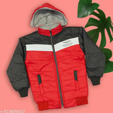 Trendy polyester colorblocked boys' sweatshirt, perfect for all-day comfort and stylish play