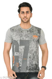 Men's plus size polyester t-shirt by SHAUN, printed design, short sleeves, 7XL (52in chest, 34.5in length)