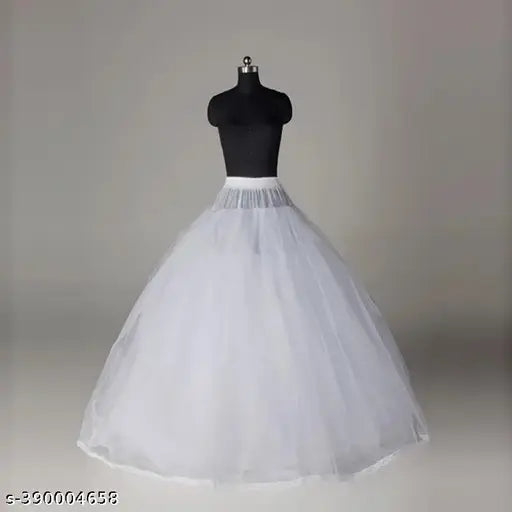 Net Can can petticoat for wedding Lehenga, solid pattern, 8-layer underskirt for women's dresses, made in India