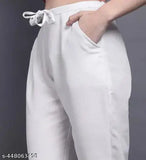 Comfortable cotton pants pack of 2 in solid color, great for casual wear, made in India