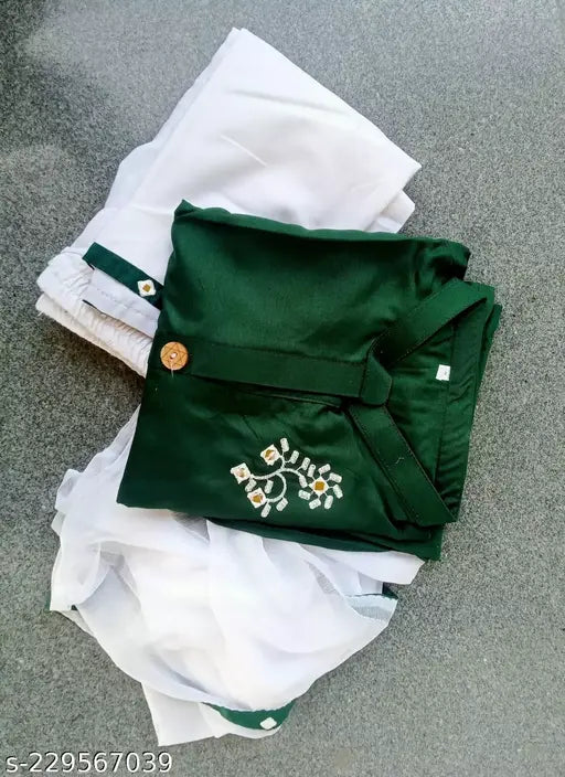 Embroidered Rayon kurti palazos with dupatta, S-XXXL sizes available, Indian traditional wear